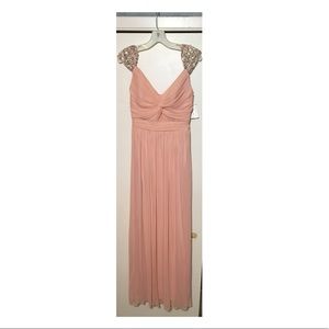 ✨Blush Dress with Sequins Bridesmaid/Prom Dress✨